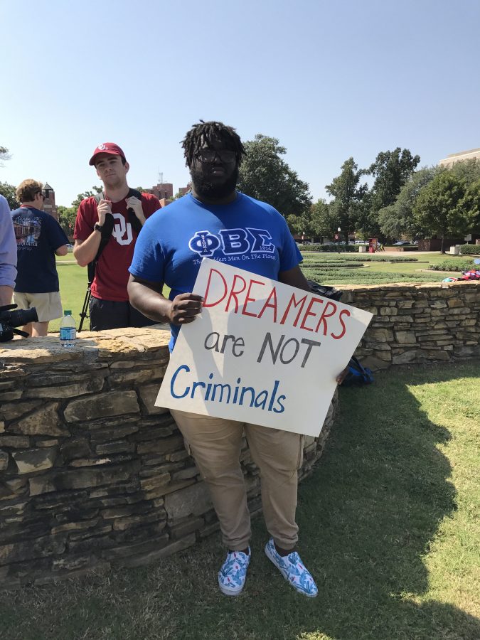 OU Students Show Support to Dreamers
