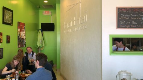 The inside of Thai Thai Asian Bistro in Norman April 4.