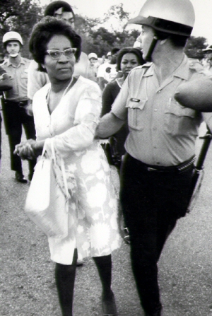 Clara Luper was a prominent figure in the civil rights movement and is largely credited with starting the movement in Oklahoma.  Photo courtesy BlackPast.org