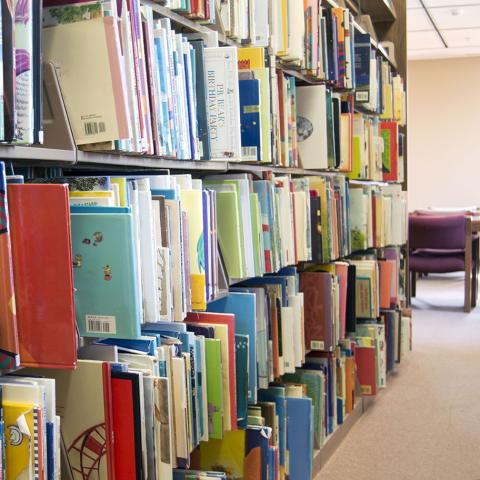 Part of the Children Book Collection at the University of Oklahoma Bizzell Library. Photo provided by University of Oklahoma.