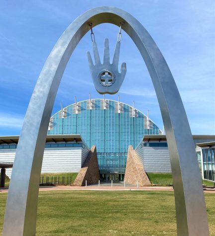 First Americans Museum in Oklahoma City, where the “Warrior Up to Vote Rally” was held on Oct. 27. Photo by Dustan Heistand
