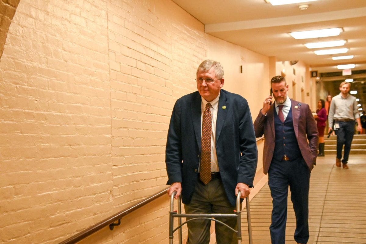 Oklahoma Representative Frank Lucas (R, Cheyenne) is the longest-serving member of the House Committee on Agriculture and has had a hand in writing every Farm Bill since 1996. Julia Manipella/Gaylord News
