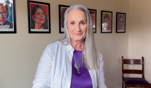Kalyn Free in a campaign video for DNC vice chair. Courtesy Kalyn Free