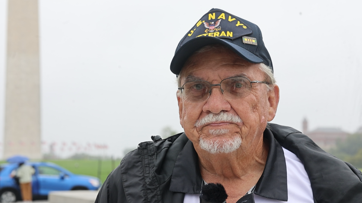 S. Joe Crittendens, U.S. Navy veteran. (Taylor Ann Barnes / Gaylord News)   